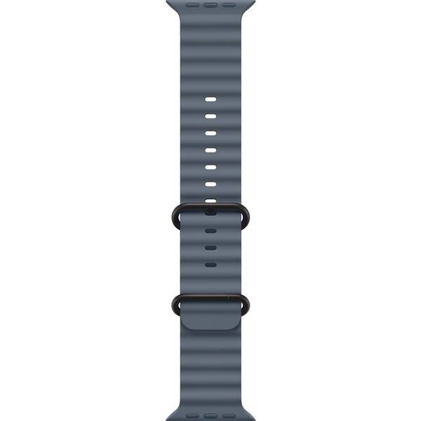 Remienok Apple 49mm oceľovo modrý oceánsky – čierny titán 

