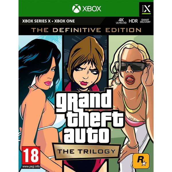 Hra RockStar Grand Theft Auto: The Trilogy – The Definitive Edition 

