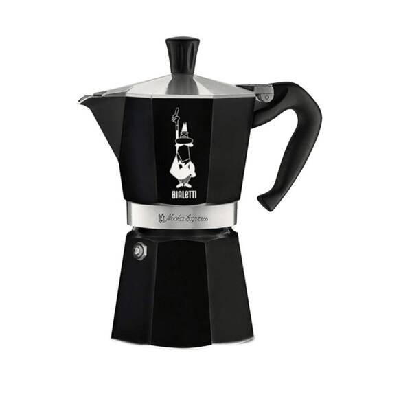 Moka kanvica BIALETTI Moka Express 190 ml čierna

