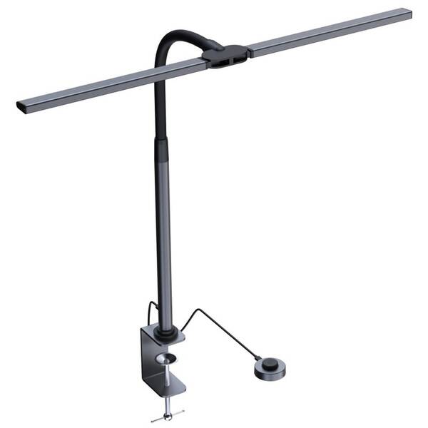 LED svetlo IMMAX OFFICE, na monitor čierne/sivé

