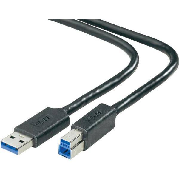 Kábel Belkin USB 3.0  A - B, 0.9m čierny

