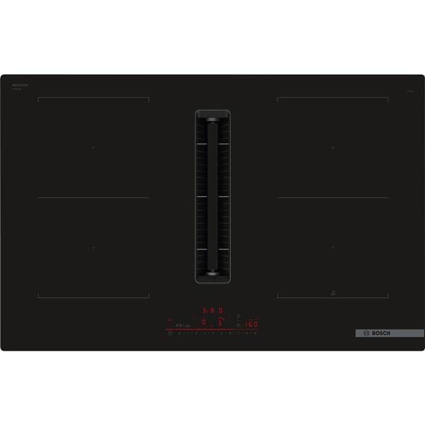 Indukčné varné dosky s odsávaním Bosch PVQ811H26E ovládání DirectSelect+ čierna

