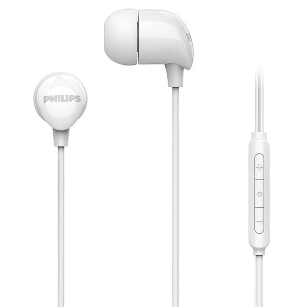 Slúchadlá Philips TAE2146WT, USB-C biela

