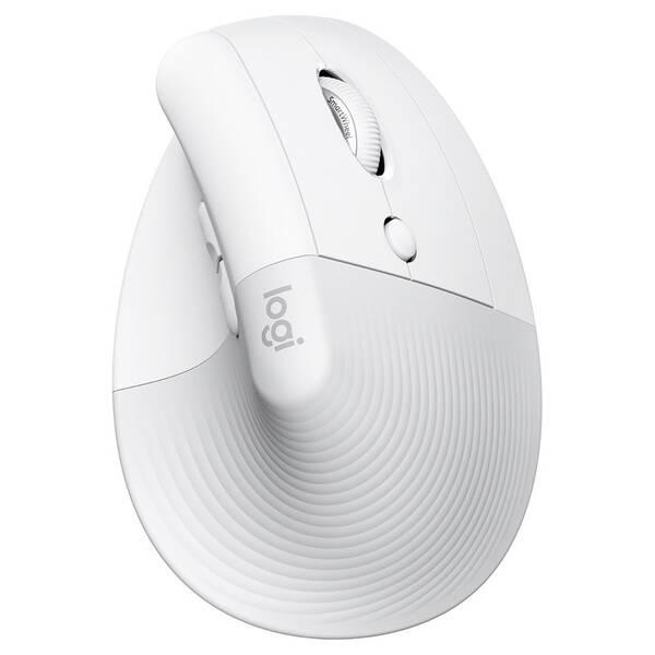 Myš Logitech Lift Vertical Ergonomic biela

