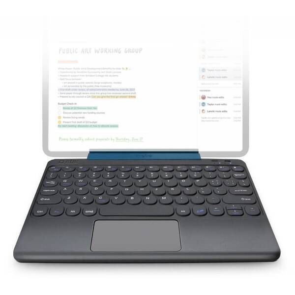 Klávesnica SBS pre tablet, univerzálna, bezdrôtová, US layout čierne

