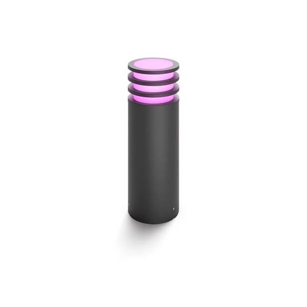 Svietidlo vonkajšie Philips Lucca Hue pedestal 1xA60 WCA čierne

