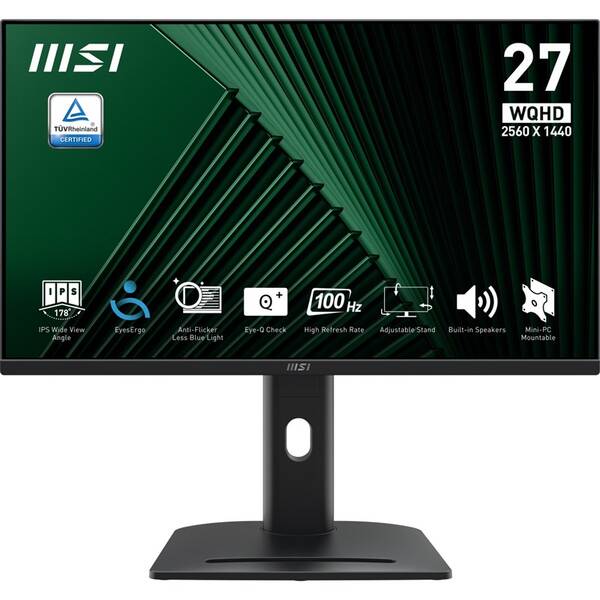 Monitor MSI PRO MP275QPG čierny

