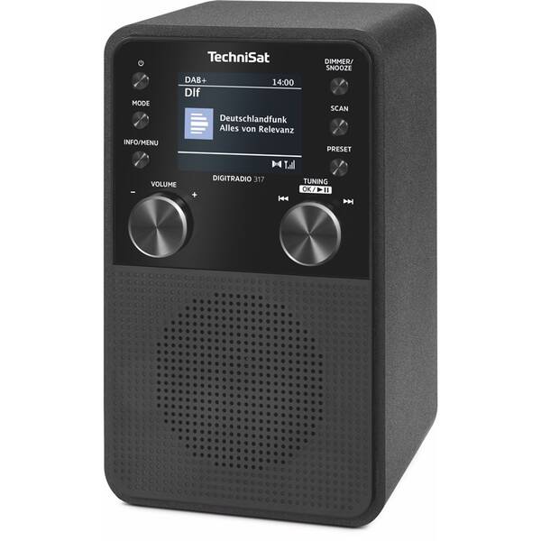 Rádioprijímač s DAB+ Technisat DIGITRADIO 317 BT čierny

