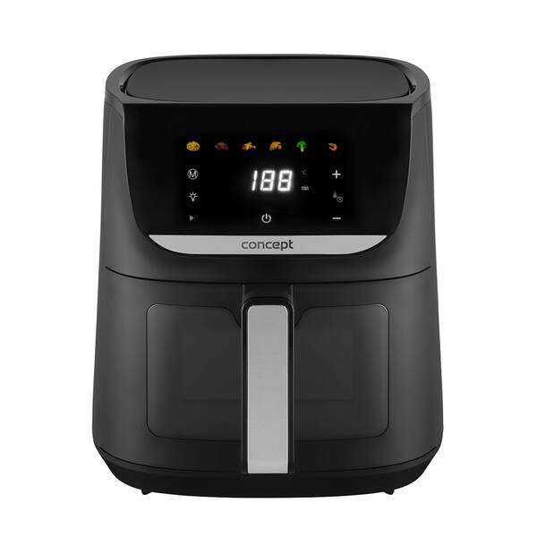 Fritéza teplovzdušná Concept FR5010, 5 l čierna

