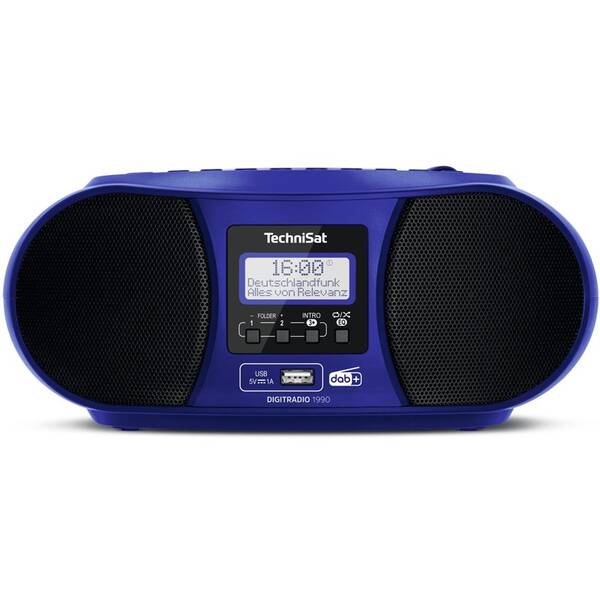 Rádioprijímač DAB+/CD Technisat DIGITRADIO 1990 modrý


