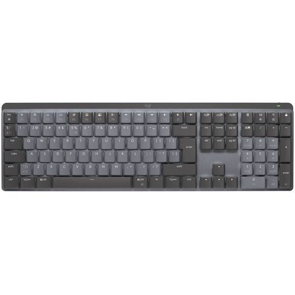 Klávesnica Logitech MX Mechanical, Tactile, US - graphite 

