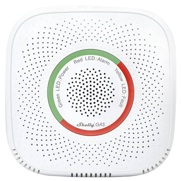 Detektor plynov Shelly Gas, LPG, Wi-Fi biely

