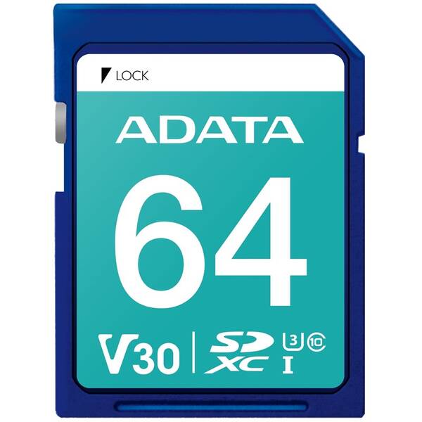 Pamäťová karta ADATA SDXC 64GB UHS-I U3 (95R/60W) 

