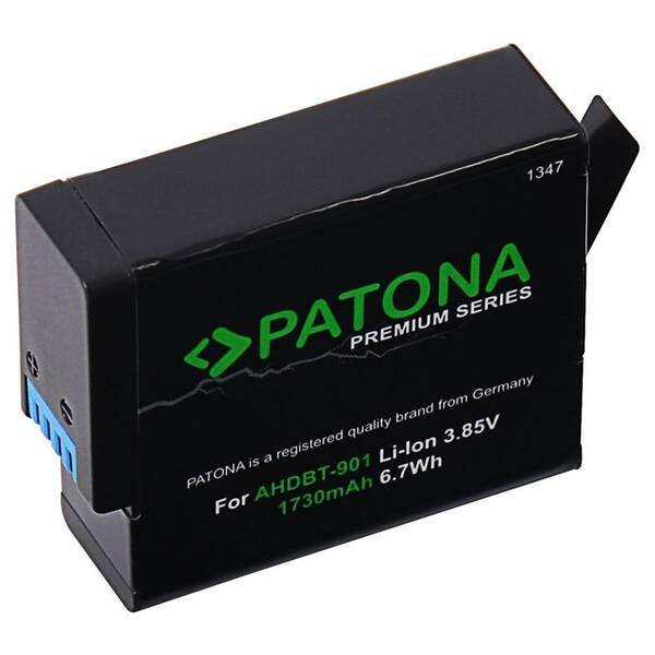 Batéria PATONA pre GoPro HERO 9/HERO 10/HERO 11/HERO 12 1730mAh Li-Ion Premium 

