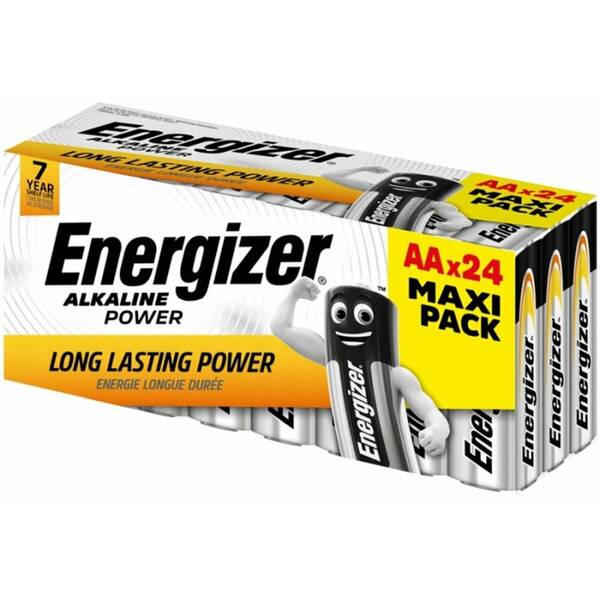 Batéria alkalická Energizer POWER AA LR6 (24 ks) 

