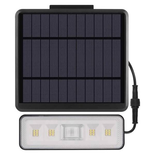 Reflektor EMOS SUNNO, 1300lm, PIR, solárna, neutrálna biela čierny

