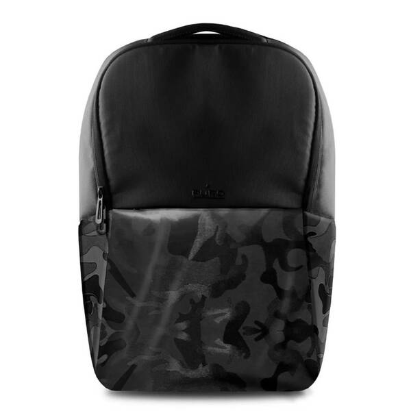 Batoh na notebook Puro ByNight Camouflage čierny


