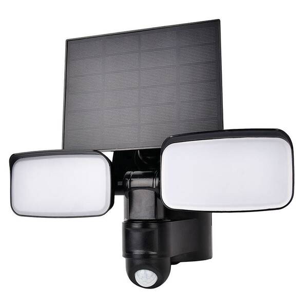 Svietidlo vonkajšie Solight LED solární se senzorem, 9W, 850lm, 4000K, Li-Ion čierne

