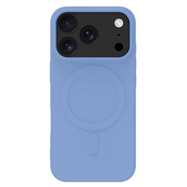 Kryt na mobil Celly CROMO Mag kompatibilní s MagSafe na Apple iPhone 18 Pro modrý

