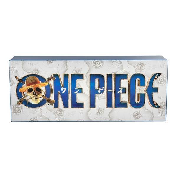 Dekoratívne LED Paladone One Piece - logo biela


