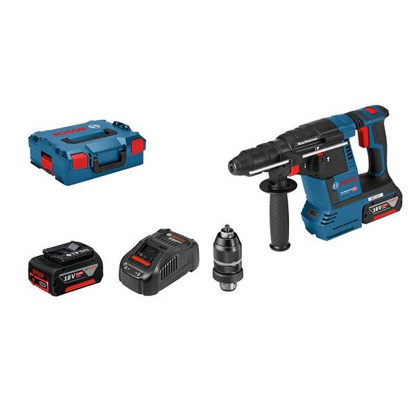 Vŕtacie kladivo Bosch Professional GBH 18V-26F (s baterií) 

