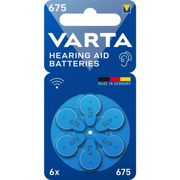 Batéria do načúvacích prístrojov Varta Hearing Aid Battery 675, blistr 6ks 

