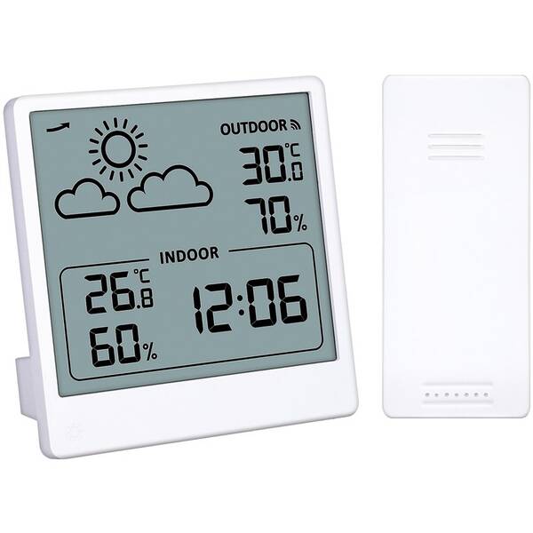 Teplomer Solight TE48W biely

