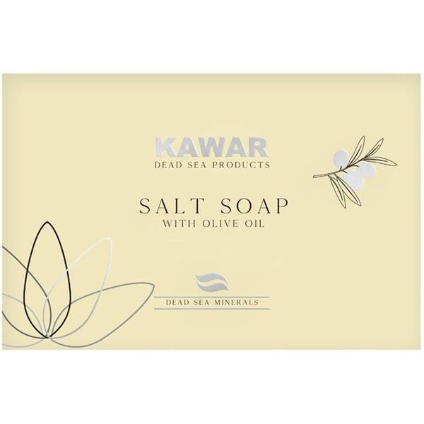 Tuhé mydlo Kawar SALT 120 g 

