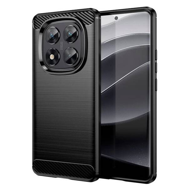 Kryt na mobil WG Carbon na Xiaomi Redmi Note 14 Pro 4G čierny

