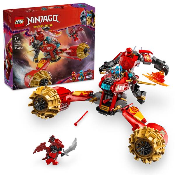 Stavebnica LEGO® NINJAGO® 71830 Kaiov búrkový jazdec a drak 

