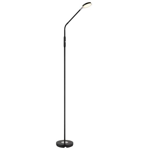 Stojacia lampa GLOBO SILVIO čierna

