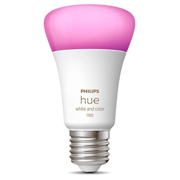 Inteligentná žiarovka Philips Bluetooth, 9W, E27, White and Color Ambiance 

