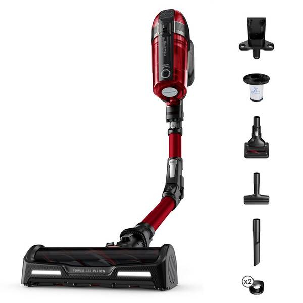 Tyčový vysávač Rowenta RH98A9WO X-Force Flex 12.60 Auto Animal Care 3v1, 150 AW červený

