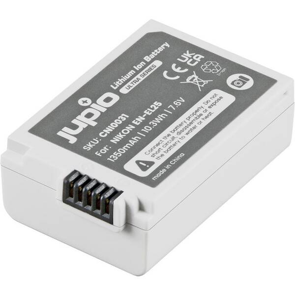 Batéria Jupio EN-EL25 ULTRA 1350 mAh (Nikon) biela

