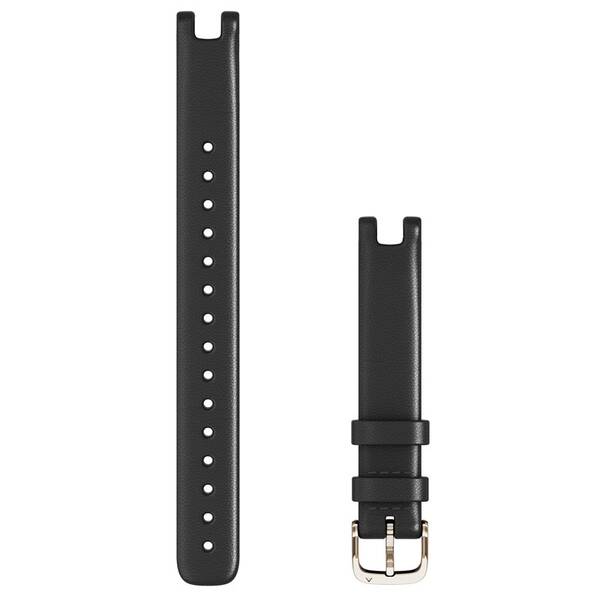 Remienok Garmin Lily, kožený (14 mm), veľkosť L čierny

