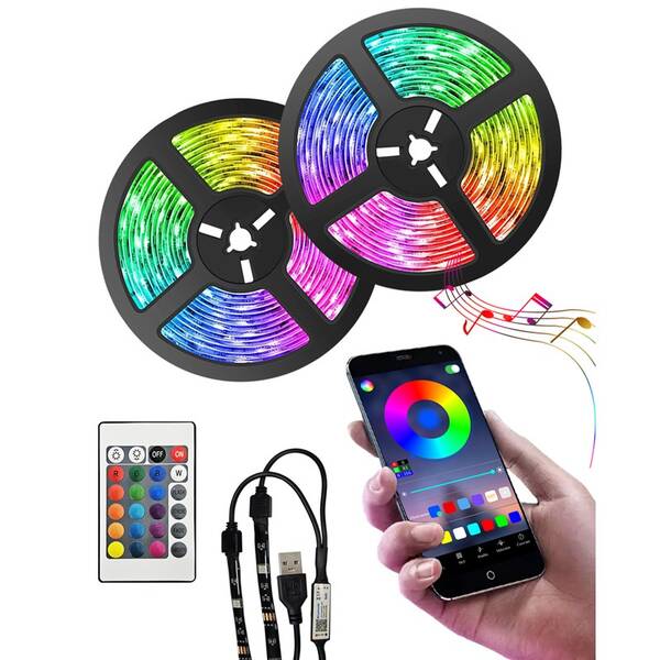 LED pásik Trixline TR-48WSB Smart RGB LED pásky 2ks x 2m 


