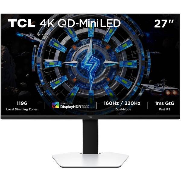 Herný monitor TCL 27C2A biely

