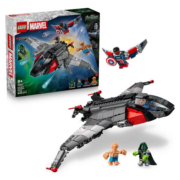 Stavebnica LEGO® Marvel 76347 Avengers: Doomsday: Quinjet 

