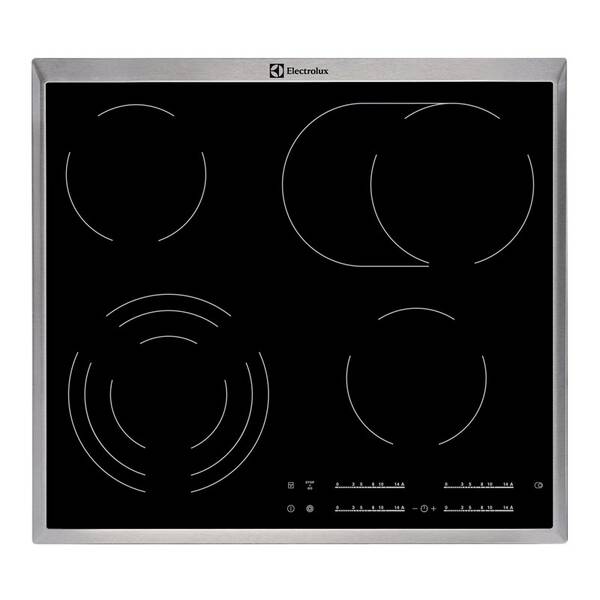 Sklokeramická varná doska Electrolux EHF46547XK nerez

