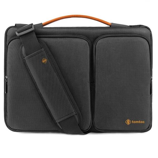 Brašna na notebook tomtoc Messenger – 16" MacBook Pro 2019/15,3" MacBook Air čierna

