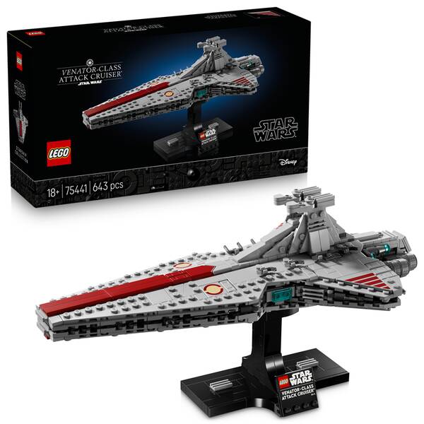 Stavebnica LEGO® Star Wars™ 75441 Útočný křižník třídy Venator 

