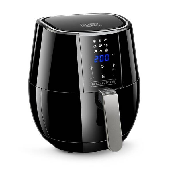 Fritéza teplovzdušná Black+Decker BXAF3500E čierna


