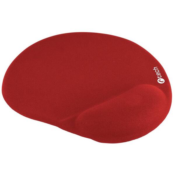 Podložka pod myš C-Tech MPG-03, 24×22 cm červená

