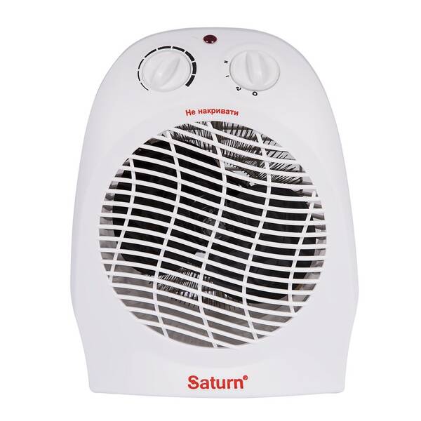 Teplovzdušný ventilátor Saturn ST-HT0481K biely

