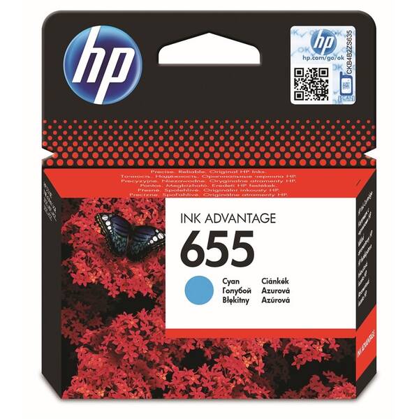 Cartridge HP 655, 600 strán 

