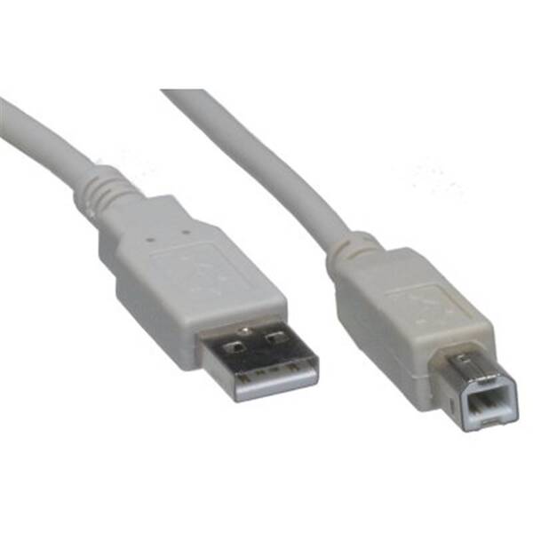 Kábel SoundFriend USB A/B 1,5m biely


