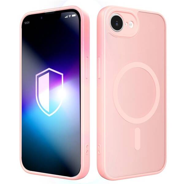 Kryt na mobil 3mk Misty MagCase  na Apple iPhone 16e/ iPhone 17e ružový


