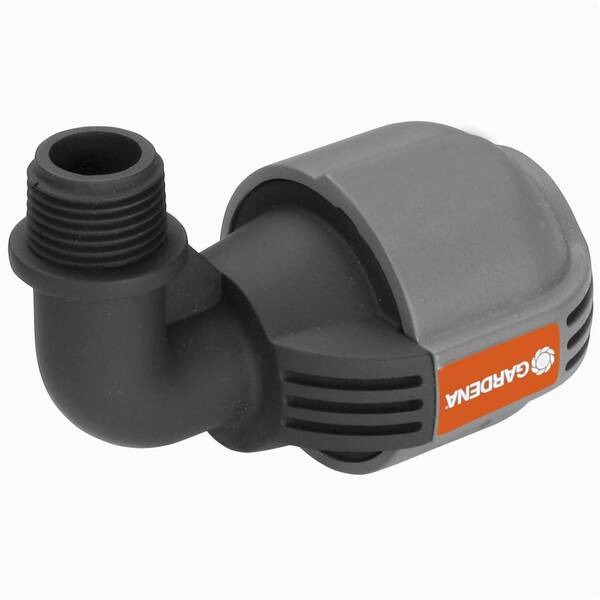 L-spojka Gardena 901017601 25 mm 1/2" čierna/sivá

