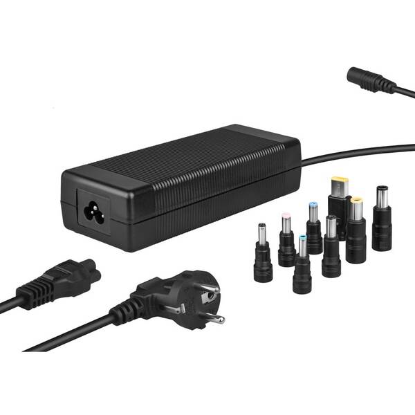 Sieťový adaptér Avacom QuickTIP 250 W pre notebooky, univerzálny, 8 konektorov čierny

