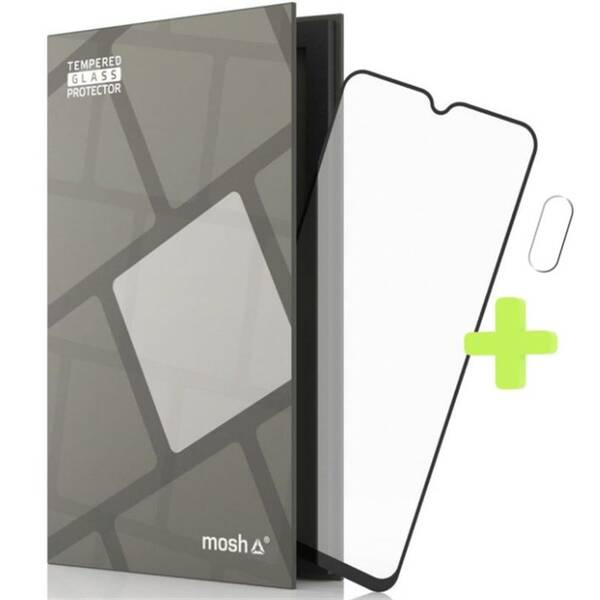 Tvrdené sklo Tempered Glass Protector na Oppo A5 2020 + sklo na čočku čierne

